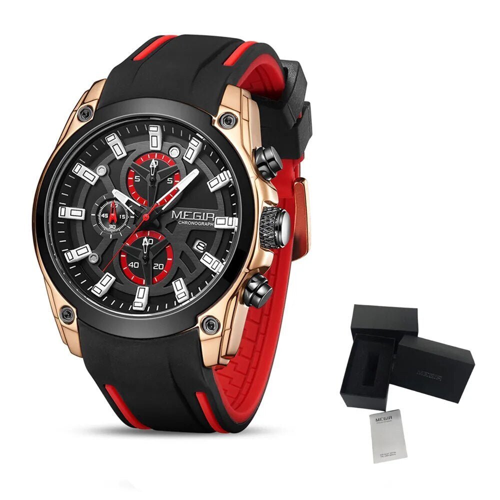 MEGIR Vortex Series Men's Chronograph Sport Watch